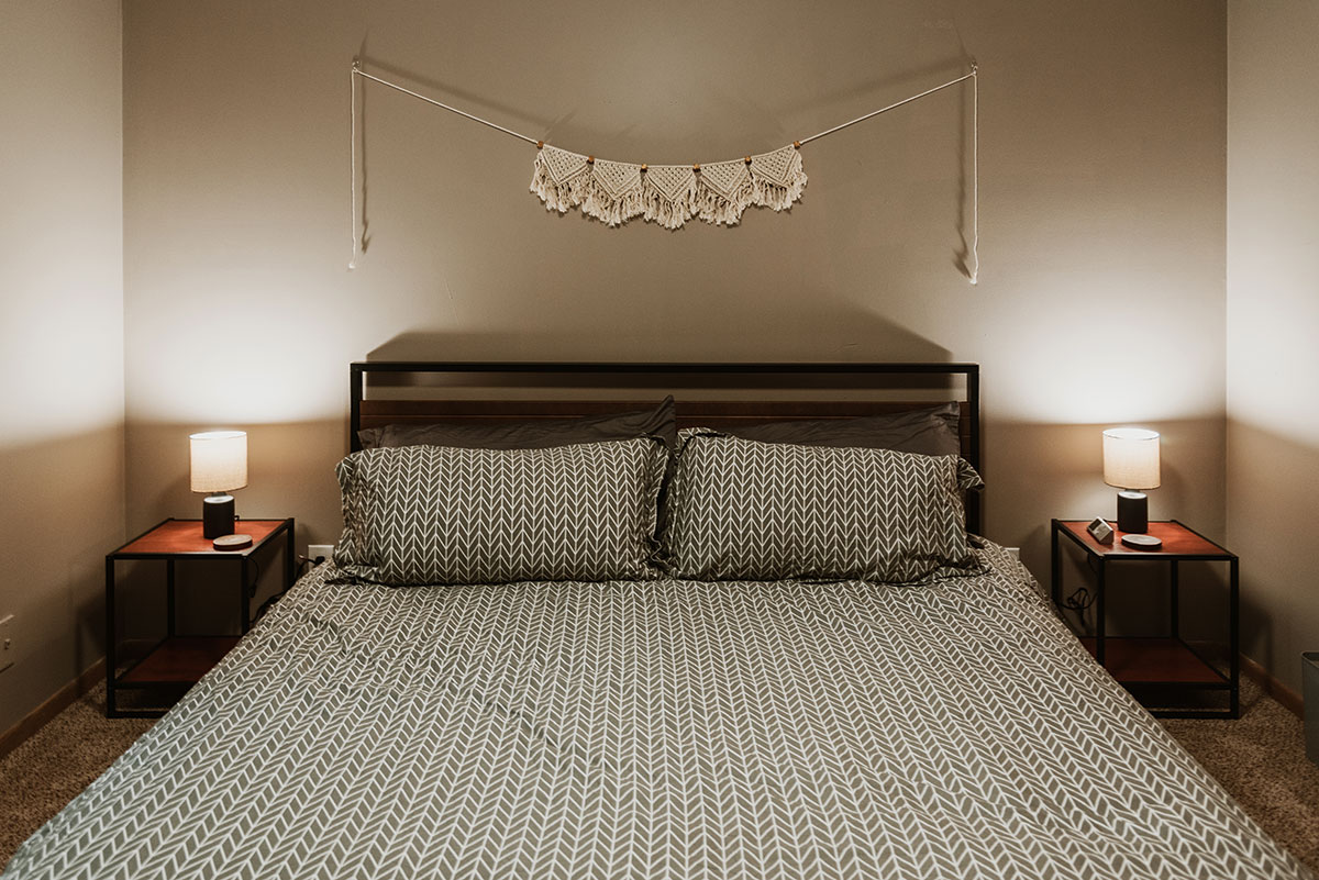Bed chamber rent short term